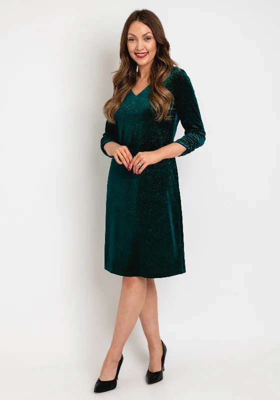 Halterneck dress – Dress with straps that tie around the neck, leaving the shoulders and back exposed.Halterneck dress – Dress with straps that tie around the neck, leaving the shoulders and back exposed.Leon Collection Ruched Sleeve Shimmer Knee Length Dress, Forest Green Halterneck dress – Dress with straps that tie around the neck, leaving the shoulders and back exposed.Halterneck dress – Dress with straps that tie around the neck, leaving the shoulders and back exposed.Leon Collection Ruched Sleeve Shimmer Knee Length Dress, Forest Green