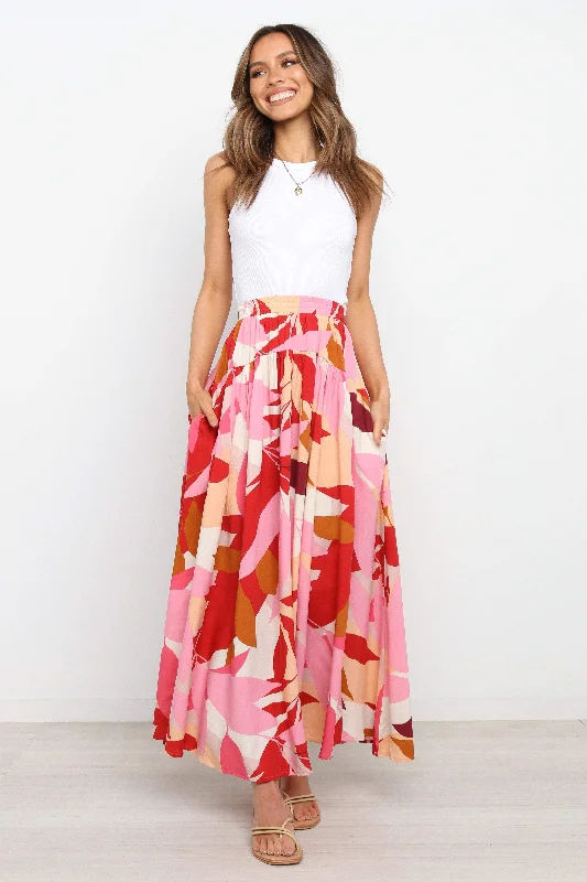 Cargo skirt – Skirt with utility-style pockets, similar to cargo pants.Cargo skirt – Skirt with utility-style pockets, similar to cargo pants.Madoc Skirt - Pink