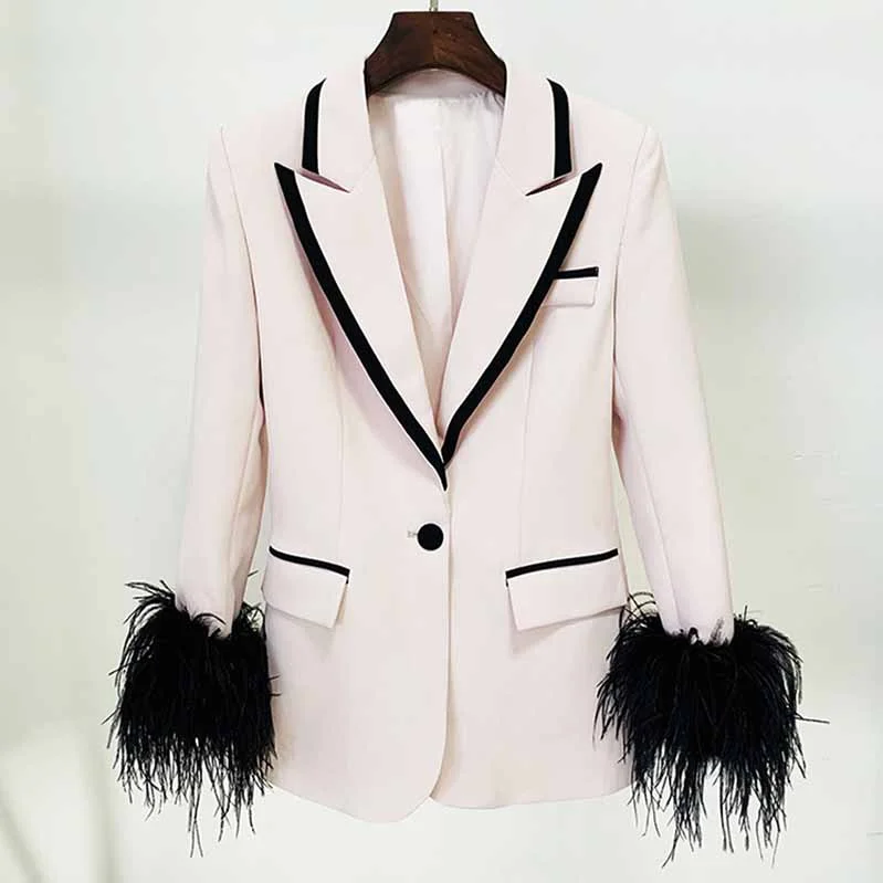 women's blazers that are suitable for business attirewomen's blazers that are suitable for business attireWomen's One Button Medium Length Slim Fitting Coat Blazer Jacket