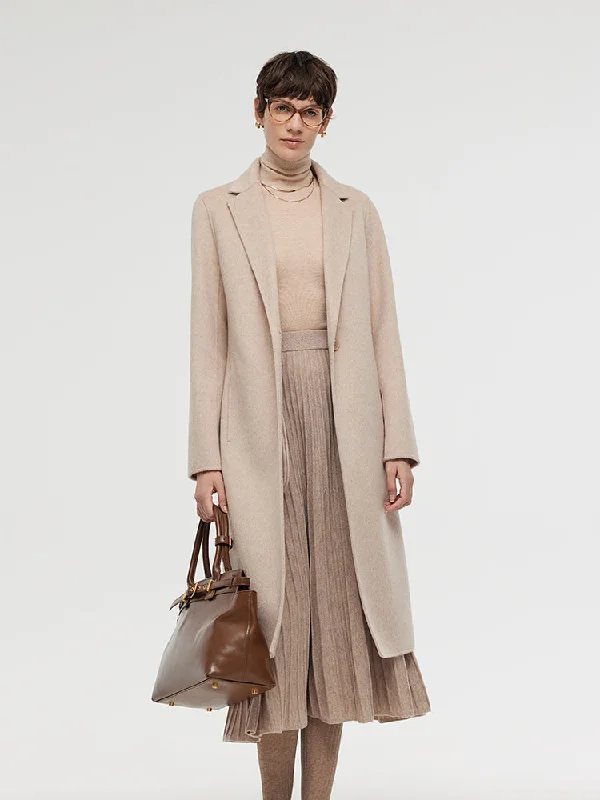 Stretch – Stretchy fabric for comfort and flexibilityStretch – Stretchy fabric for comfort and flexibilityWool Alpaca Women Overcoat